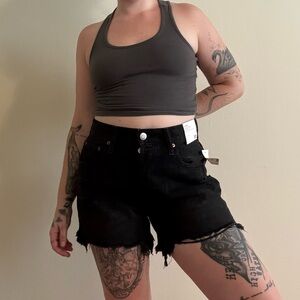 ASOS Black Jean Shorts for Women